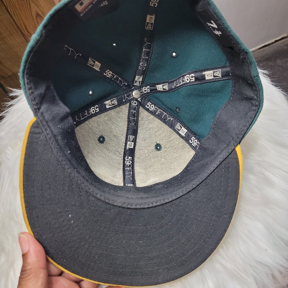 Authentic New Era A's Baseball Cap - image 3